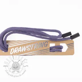 Vrvica za kapuco s končniki 115 cm HEAD1 lavender