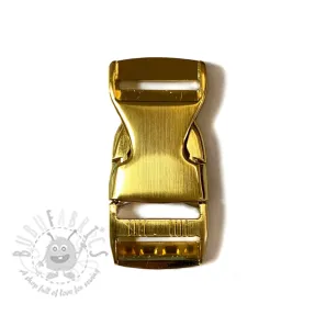 Kovinska zaponka trozob 25 mm gold