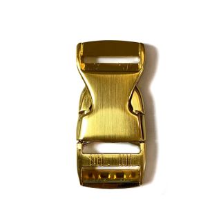 Kovinska zaponka trojzubec 25 mm gold