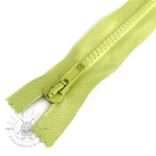 Plastična jakna zadrga razdelilna 70 cm lime