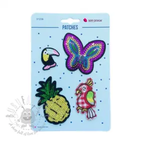 Nalepka BIPP Butterfly Pineapple
