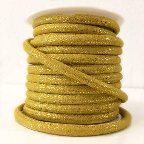 Semišasta vrvica Luxe yellow