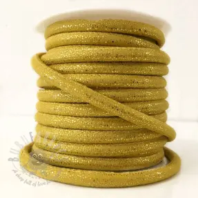 Semišasta vrvica Luxe yellow