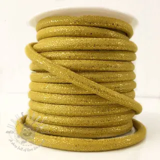 Semišasta vrvica Luxe yellow