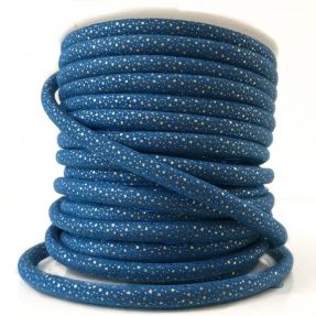 Semišasta vrvica Luxe blue