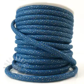 Semišasta vrvica Luxe blue
