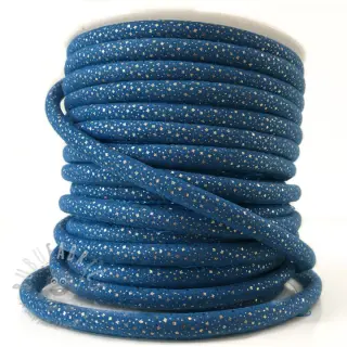 Semišasta vrvica Luxe blue