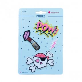 Nalepka BIPP Pow Skull