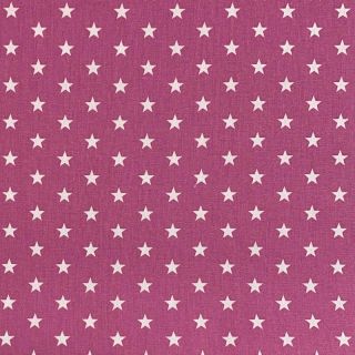 Bombažna tkanina Petit stars mauve