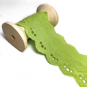 Čipka Heart lime