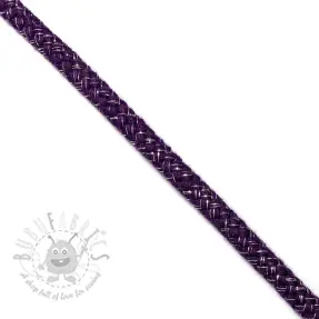 Lurex vrvica 10 mm purple
