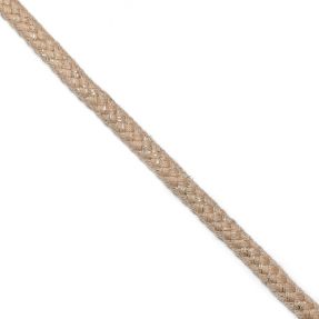 Lurex vrvica 10 mm beige