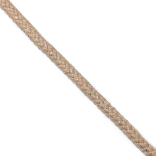 Lurex vrvica 10 mm beige
