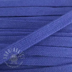 Bombažna vrvica ploska 15 mm cobalt