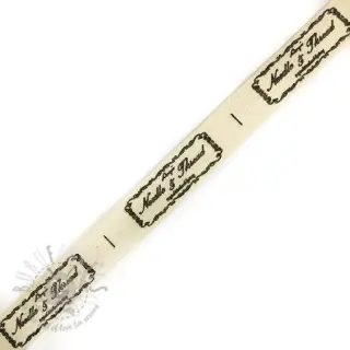 Bombažni trak Label Needle and thread