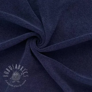 Raztegljiva frotirna tkanina navy