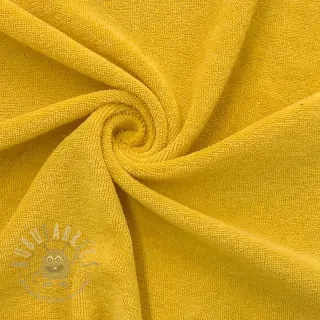Raztegljiva frotirna tkanina light yellow