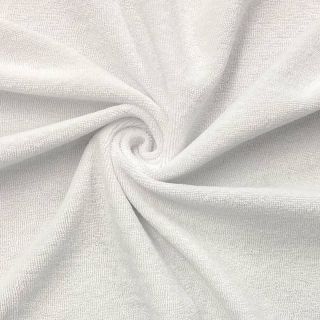 Raztegljiva frotirna tkanina white