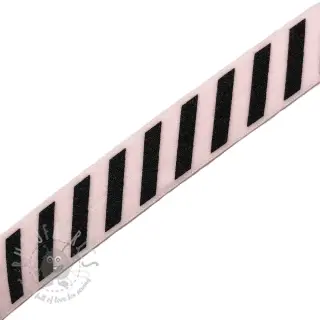 Poševna elastika STRIPE 20 mm light pink