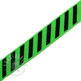 Poševna elastika STRIPE 20 mm green