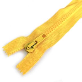 Plastična jakna zadrga razdelilna 70 cm yellow