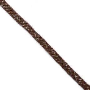 Lurex vrvica 10 mm brown