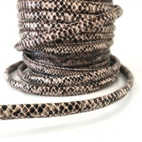 Vrvice umetno usnje Snake brown