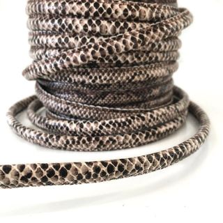 Vrvice umetno usnje Snake brown
