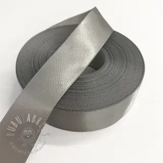 Saten trak obojestranski 25 mm middle grey