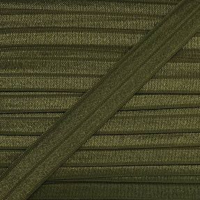 Obrobna elastika 15 mm camo green