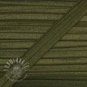 Obrobna elastika 15 mm camo green