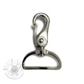 Kovinski karabin 40 mm silver