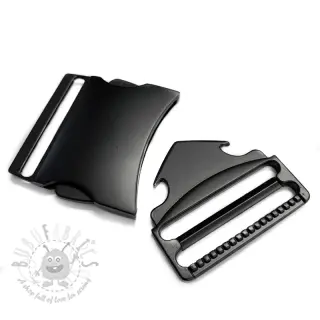 Kovinska zaponka trozob 40 mm black