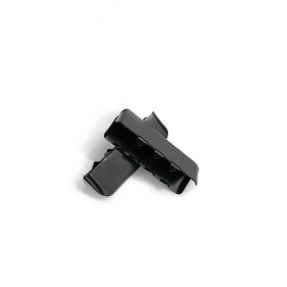 Kovinski zaključek traku 25 mm black