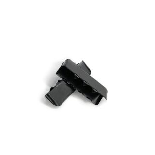 Kovinski zaključek traku 25 mm black