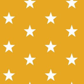 Bombažna tkanina Stars yellow