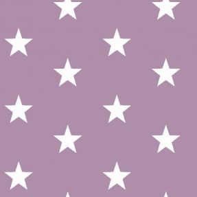 Bombažna tkanina Stars lilac