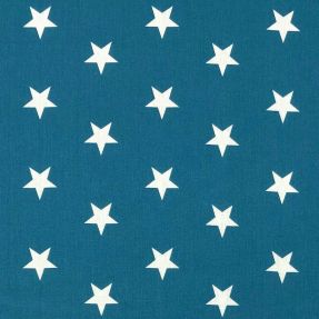 Bavlnená látka Stars indigo