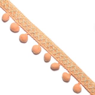 Pompom CROSS salmon
