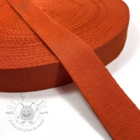 Bombažni trak 4 cm orange