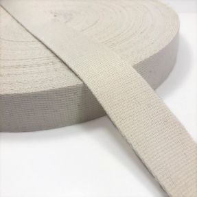 Bombažni trak 4 cm off white
