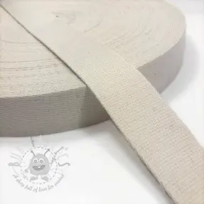Bombažni trak 4 cm off white