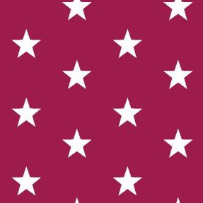 Bombažna tkanina Stars cerise