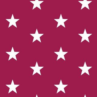 Bombažna tkanina Stars cerise