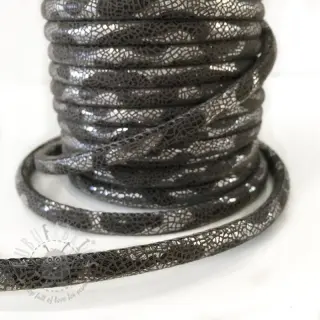 Semiš vrvica Snake silver