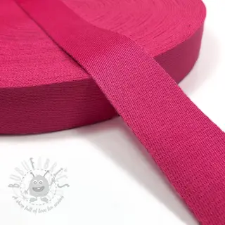 Bombažni trak 4 cm fuchsia