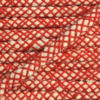 Bombažna vrvica 1 cm red