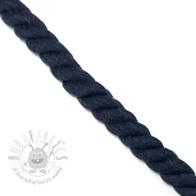 Bombažna vrvica 2,5 cm marine