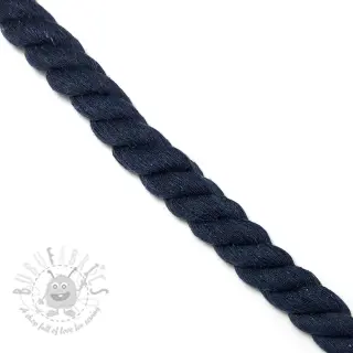 Bombažna vrvica 2,5 cm marine
