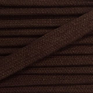 Bombažna vrvica ploska 13 mm brown